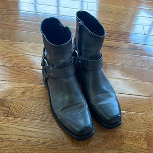 Frye boots with buckle